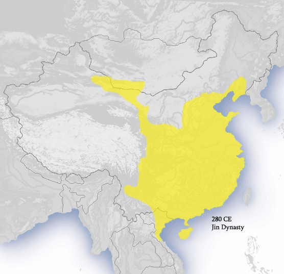 Western Jeun Dynasty 280 ad.